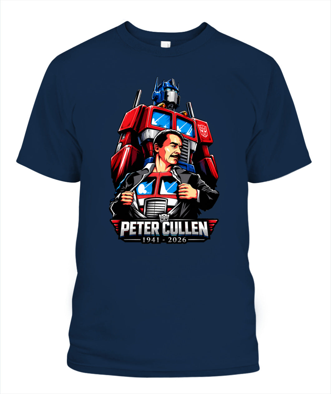 Peter Cullen Shirt Unisex T-Shirt Navy