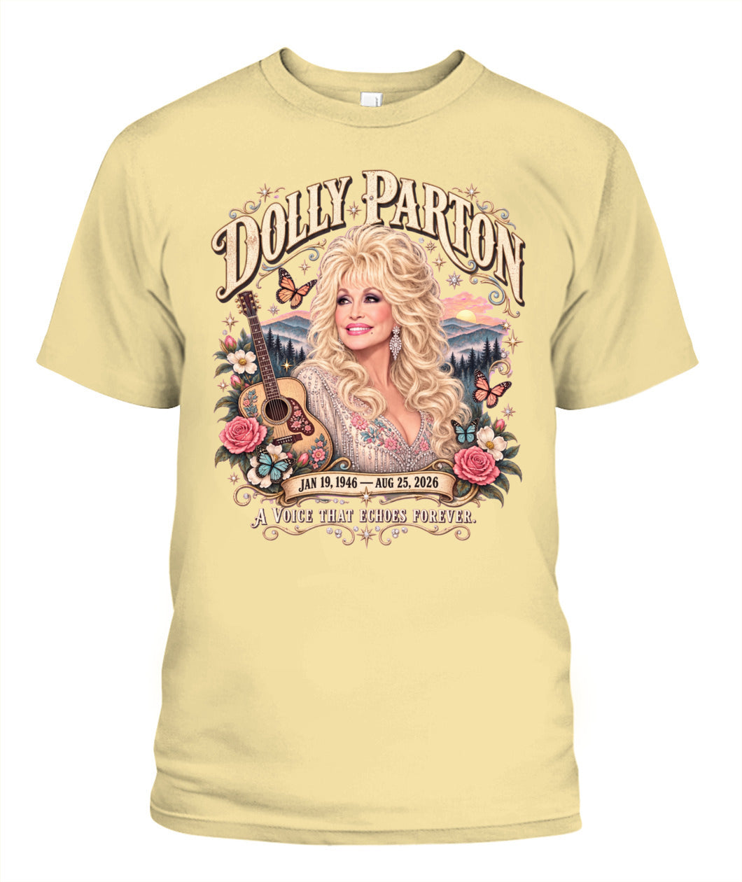 Dolly - Echoes Forever Shirt Unisex T-Shirt Butter