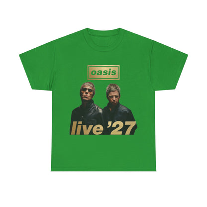 Oasis Live 27 Tour Dates Shirt T-Shirt