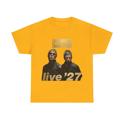 Oasis Live 27 Tour Dates Shirt T-Shirt