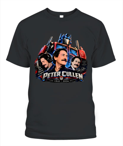 The Voice Behind A Legend Peter Cullen Shirt Unisex T-Shirt Black