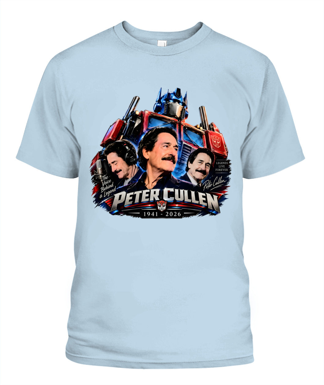 The Voice Behind A Legend Peter Cullen Shirt Unisex T-Shirt Chambray