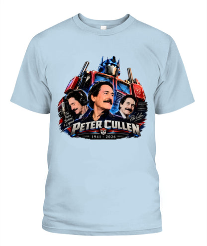 The Voice Behind A Legend Peter Cullen Shirt Unisex T-Shirt Chambray
