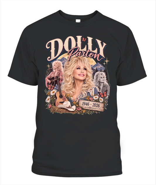In Memory Dolly Shirt Unisex T-Shirt Black