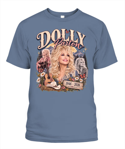 In Memory Dolly Shirt Unisex T-Shirt Blue Jean