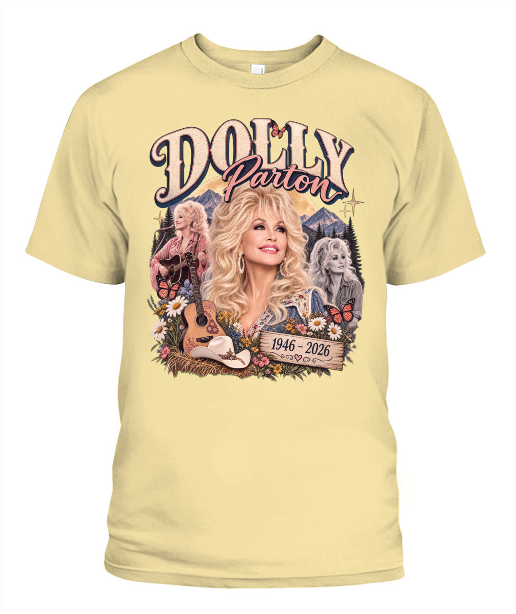 In Memory Dolly Shirt Unisex T-Shirt Butter