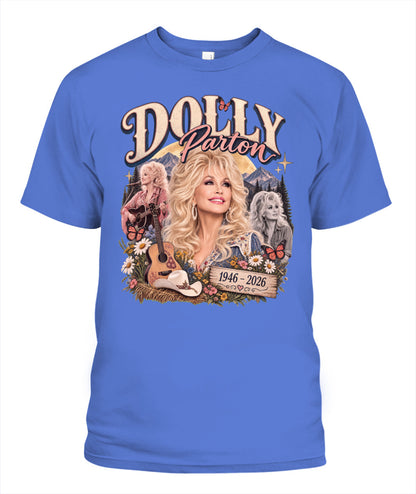 In Memory Dolly Shirt Unisex T-Shirt Flo Blue