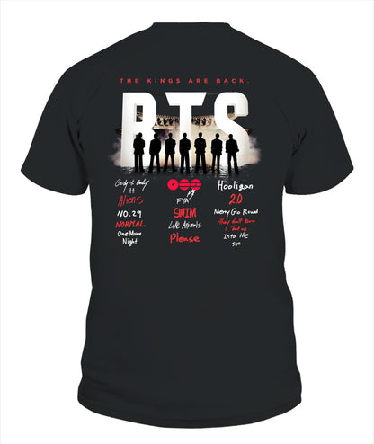 BurgerPrints [Double Sided] Arirang Tracklist V-Neck Shirt