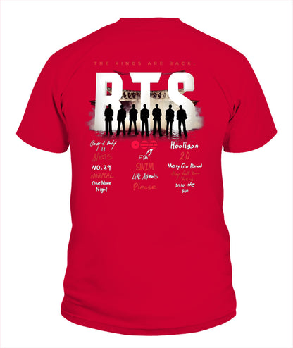 BurgerPrints [Double Sided] Arirang Tracklist V-Neck Shirt