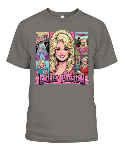 Dollywood Shirt Unisex T-Shirt Grey