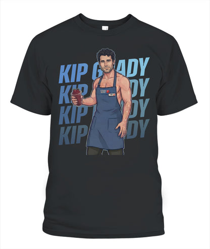 BurgerPrints Kip Grady Shirt Unisex T-Shirt Black