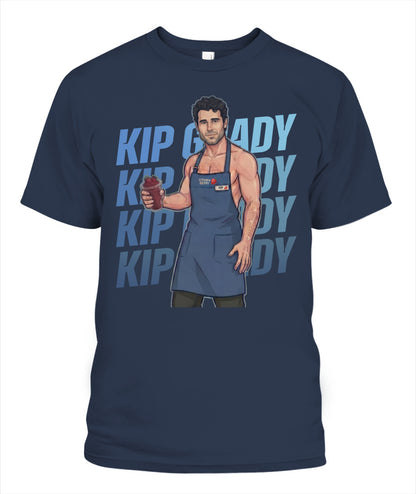 BurgerPrints Kip Grady Shirt Unisex T-Shirt Navy