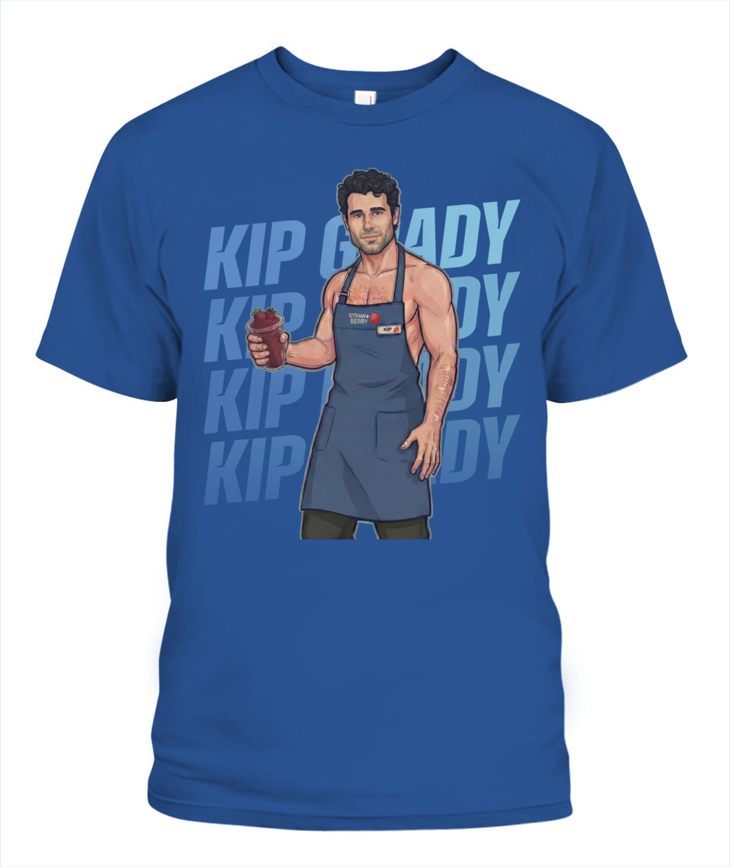 BurgerPrints Kip Grady Shirt Unisex T-Shirt Royal