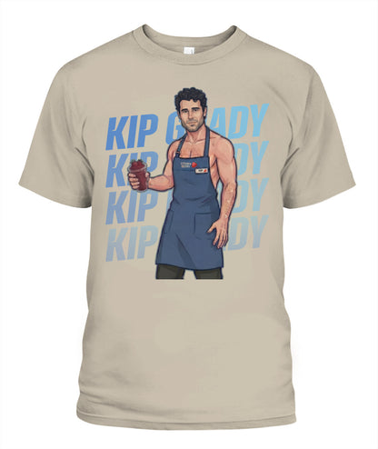 BurgerPrints Kip Grady Shirt Unisex T-Shirt Sand