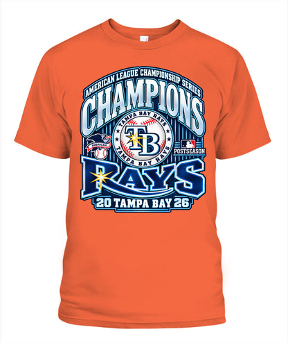 Tampa Bay Rays ALCS 2026 Champions Shirt Unisex T-Shirt Orange