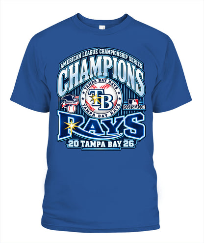 Tampa Bay Rays ALCS 2026 Champions Shirt Unisex T-Shirt Royal