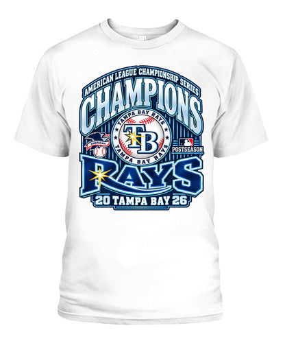 Tampa Bay Rays ALCS 2026 Champions Shirt Unisex T-Shirt White