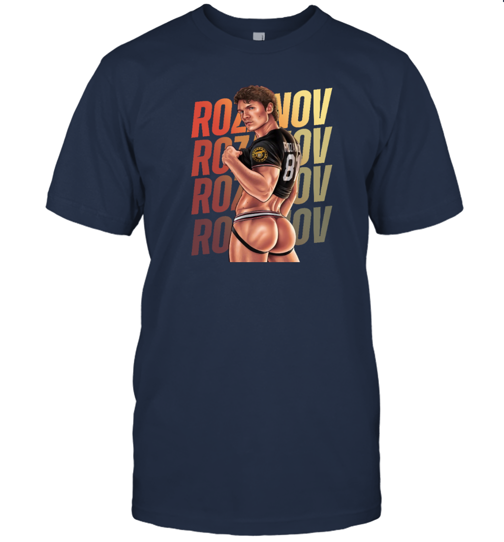 WarningPrint Gay Ilya Rozanov Tee T-Shirt Navy Apparel