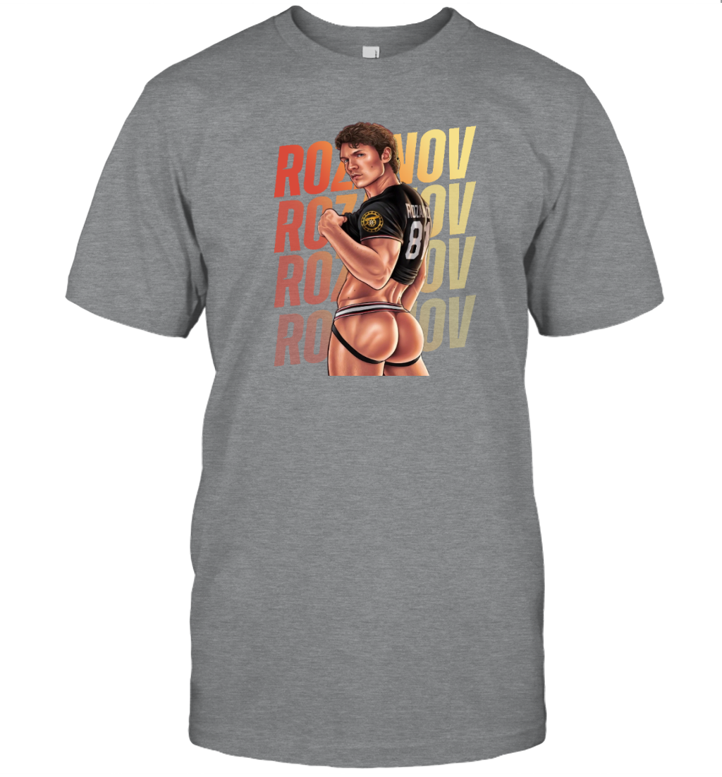WarningPrint Gay Ilya Rozanov Tee T-Shirt Sport Grey Apparel