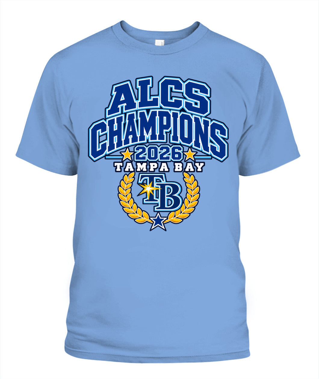 Rays ACLS Champions Shirt Unisex T-Shirt Carolina Blue
