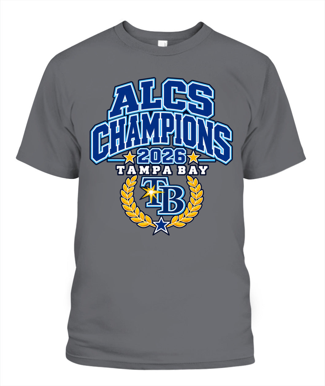 Rays ACLS Champions Shirt Unisex T-Shirt Charcoal