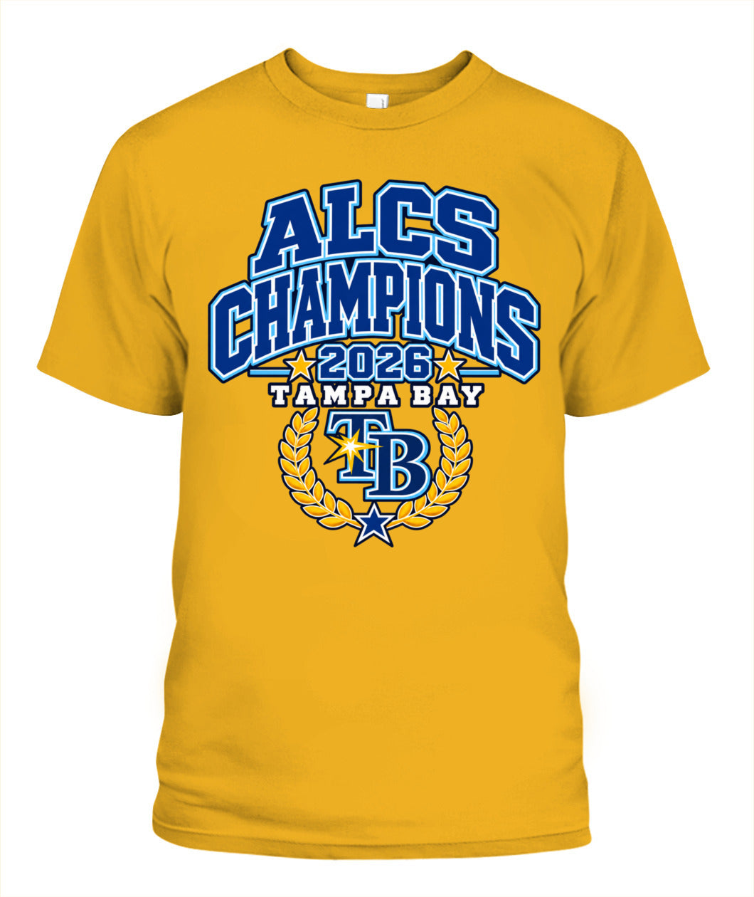 Rays ACLS Champions Shirt Unisex T-Shirt Gold
