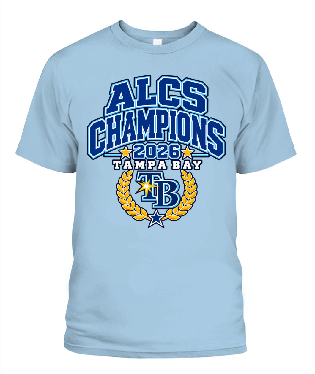 Rays ACLS Champions Shirt Unisex T-Shirt Light Blue