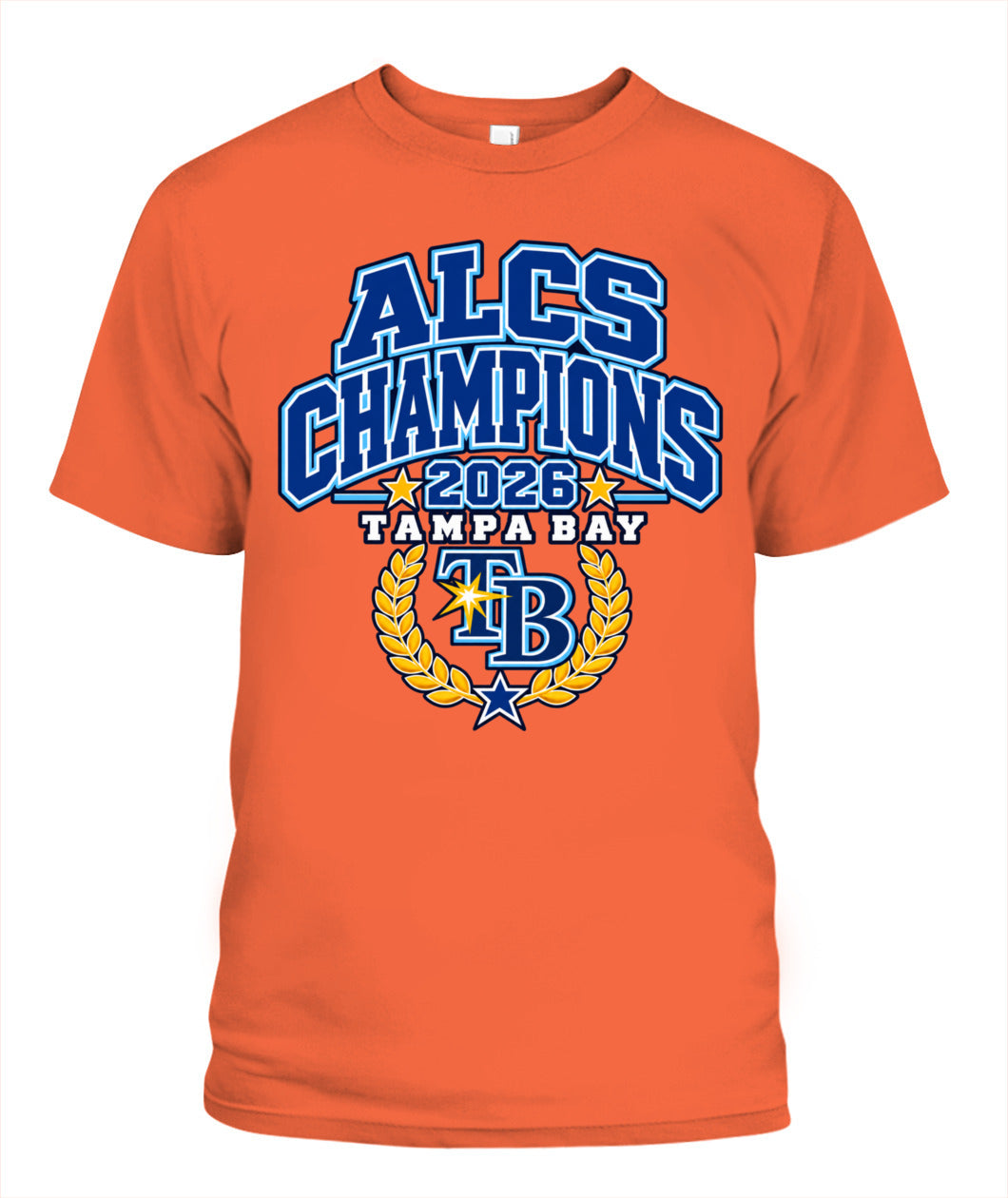 Rays ACLS Champions Shirt Unisex T-Shirt Orange