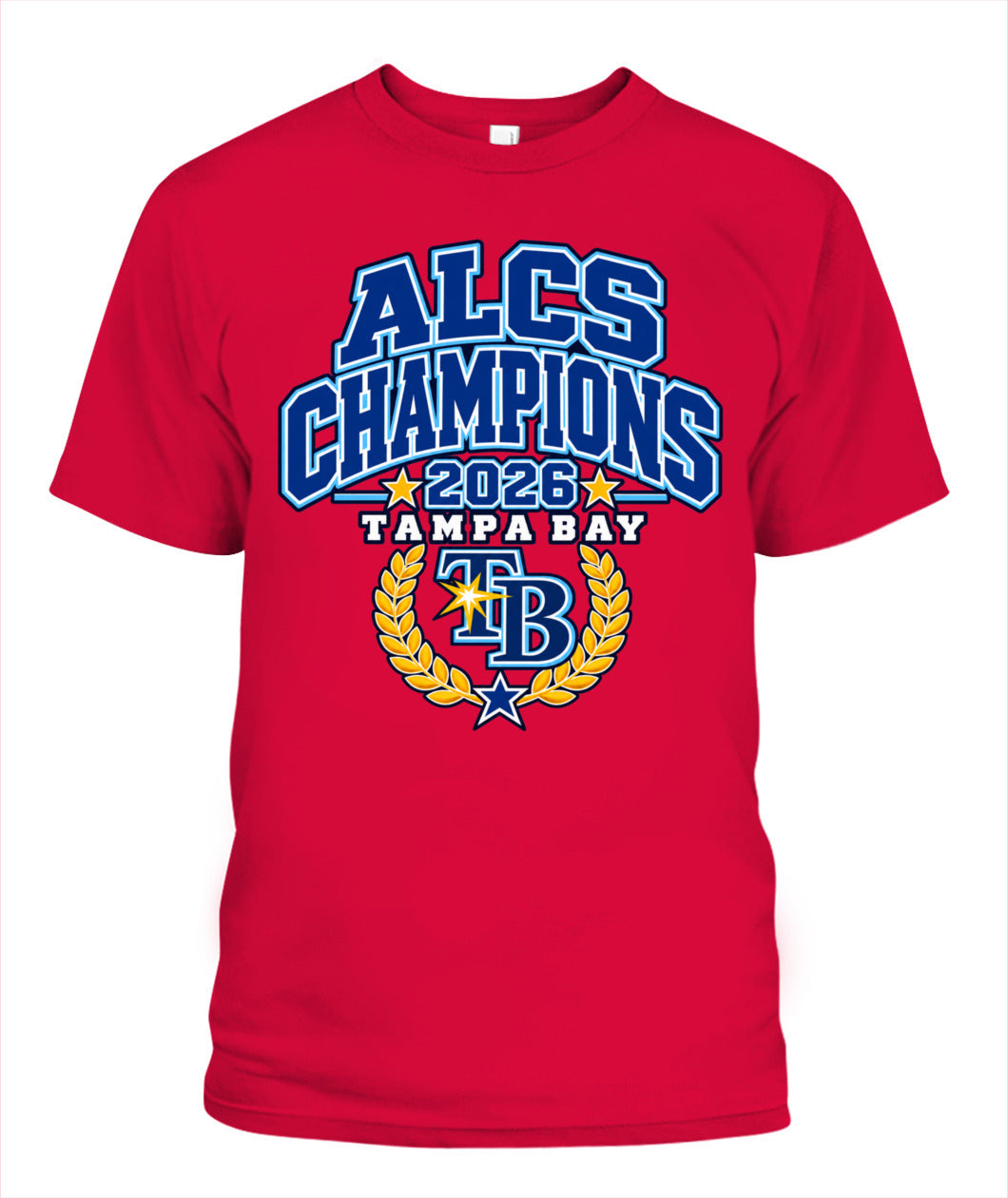 Rays ACLS Champions Shirt Unisex T-Shirt Red