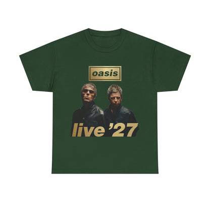 Oasis Live 27 Tour Dates Shirt T-Shirt