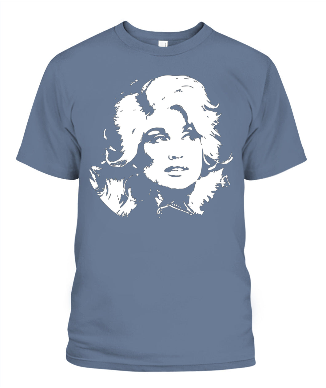 Dolly Retro Shirt Unisex T-Shirt Blue Jean