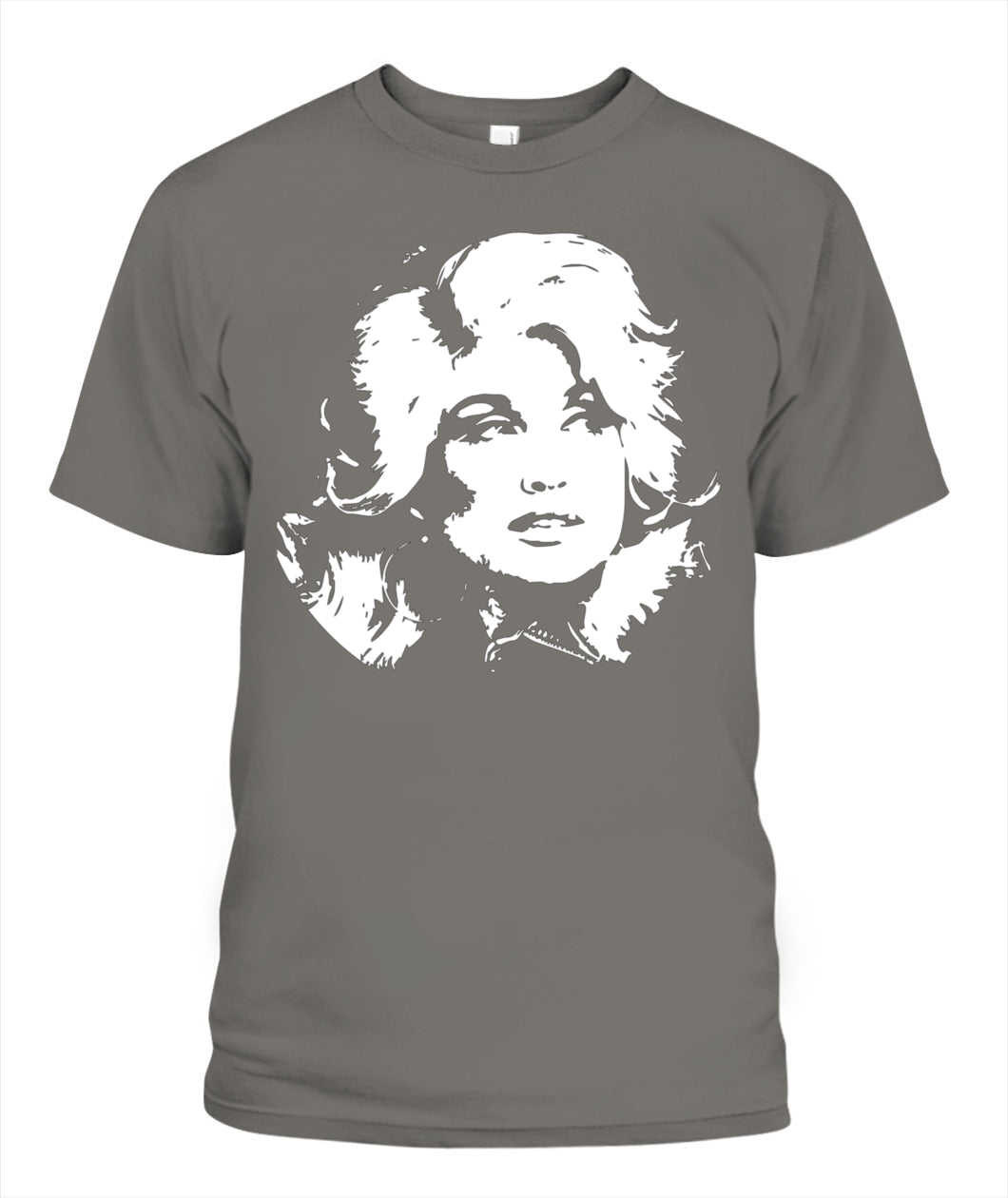 Dolly Retro Shirt Unisex T-Shirt Grey