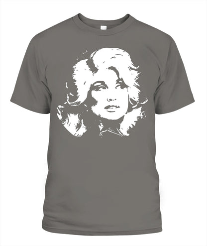 Dolly Retro Shirt Unisex T-Shirt Grey