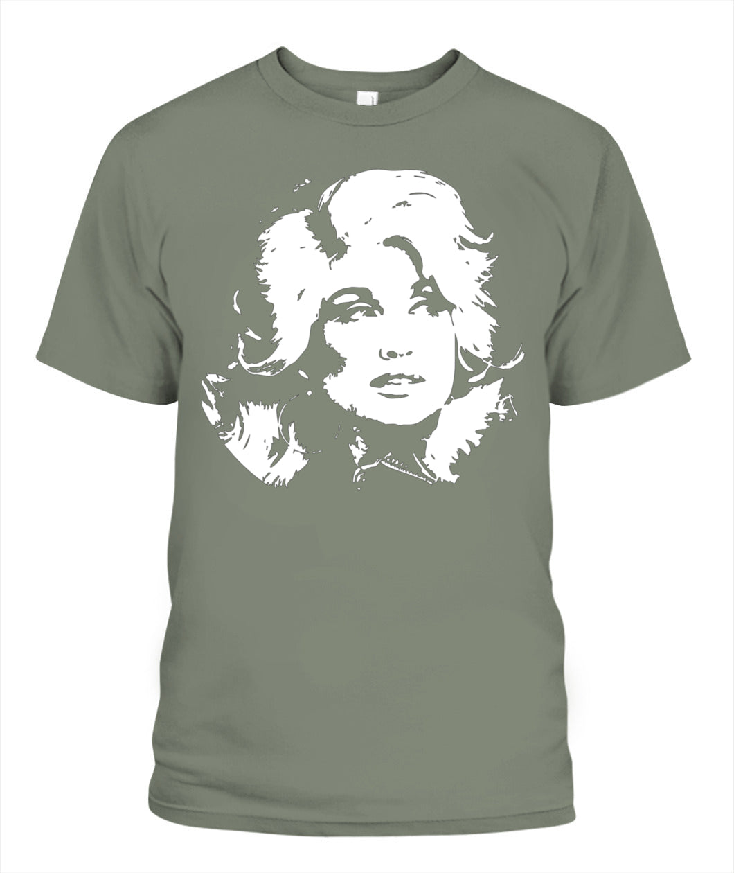 Dolly Retro Shirt Unisex T-Shirt Moss