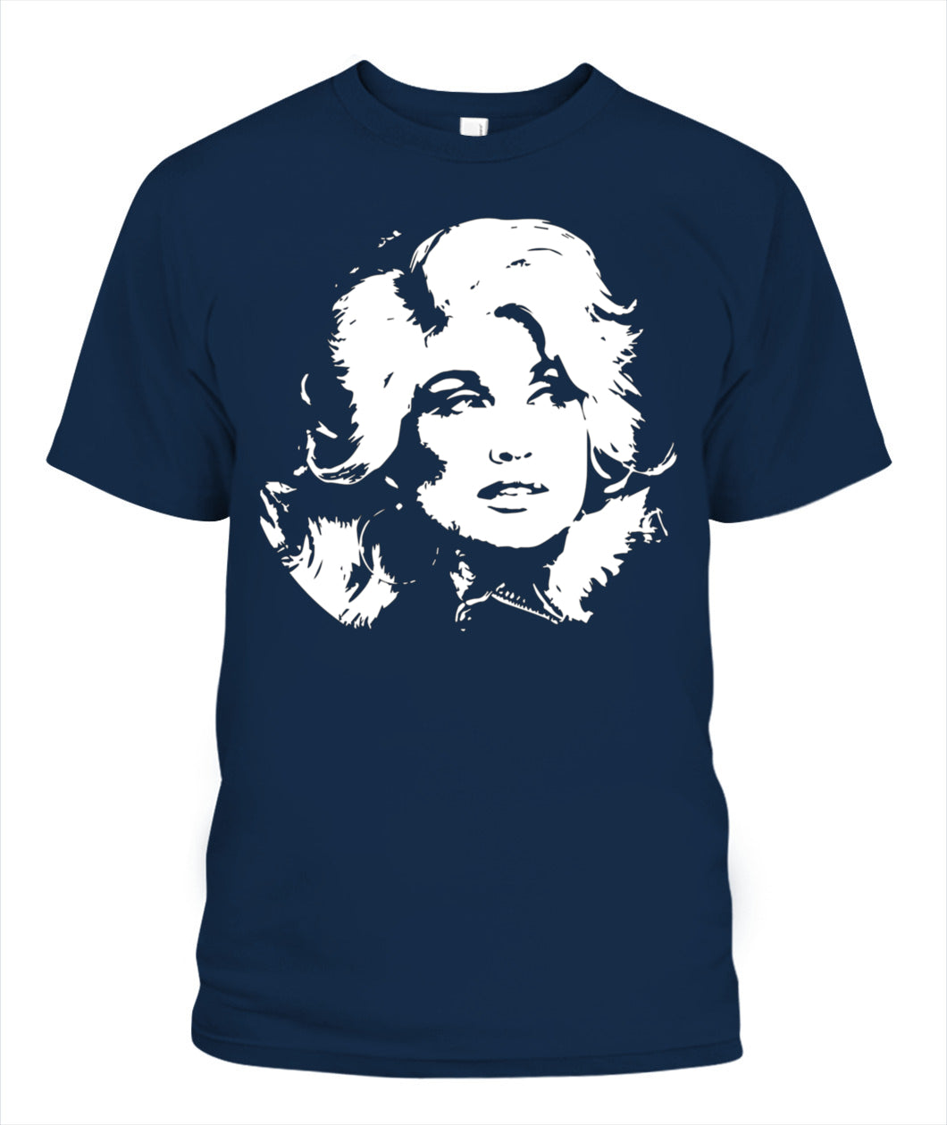 Dolly Retro Shirt Unisex T-Shirt Navy