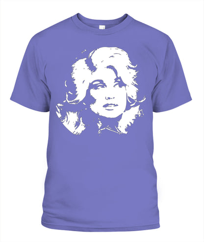 Dolly Retro Shirt Unisex T-Shirt Violet
