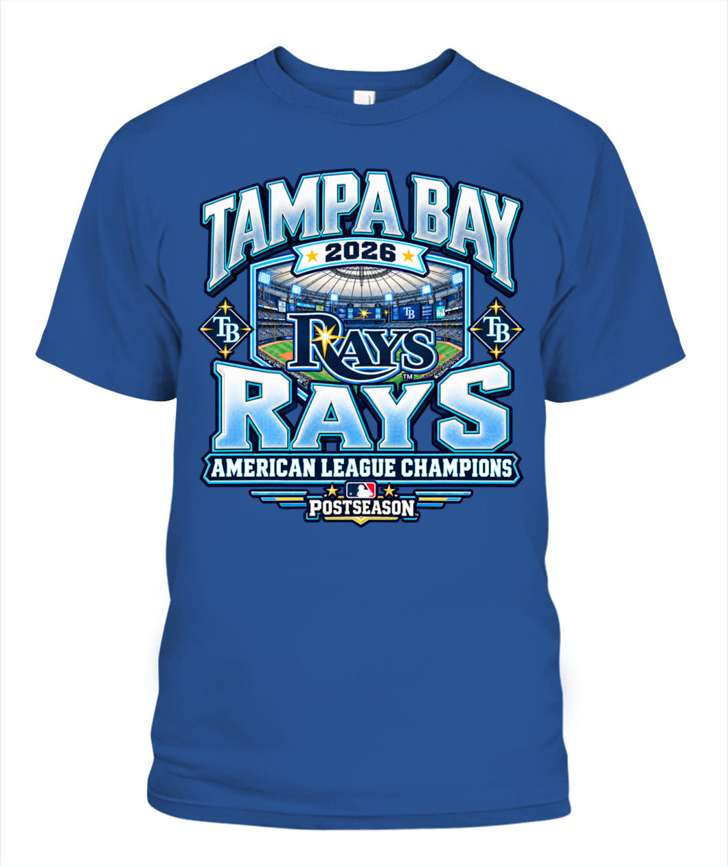 TB Rays American League Champions Shirt Unisex T-Shirt Royal