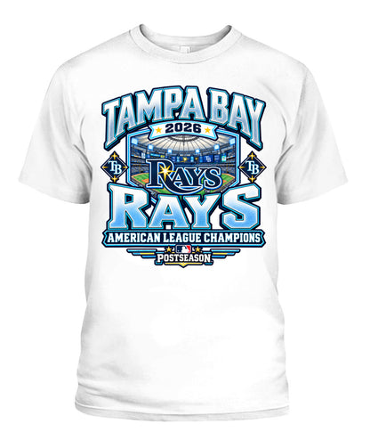 TB Rays American League Champions Shirt Unisex T-Shirt White