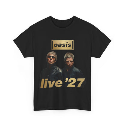 Oasis Live 27 Tour Dates Shirt T-Shirt
