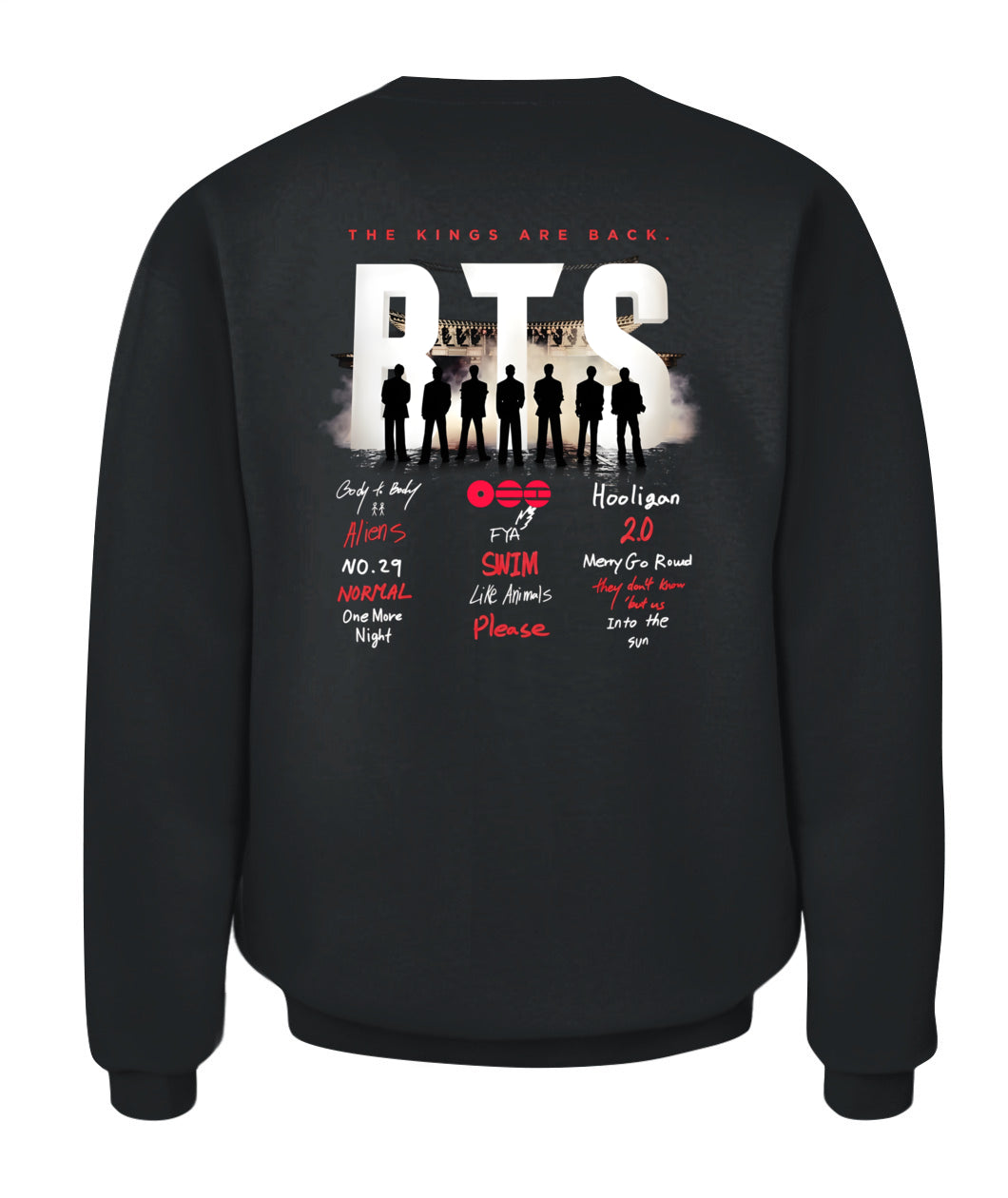 BurgerPrints [Double Sided] Bangtan Arirang Tracklist