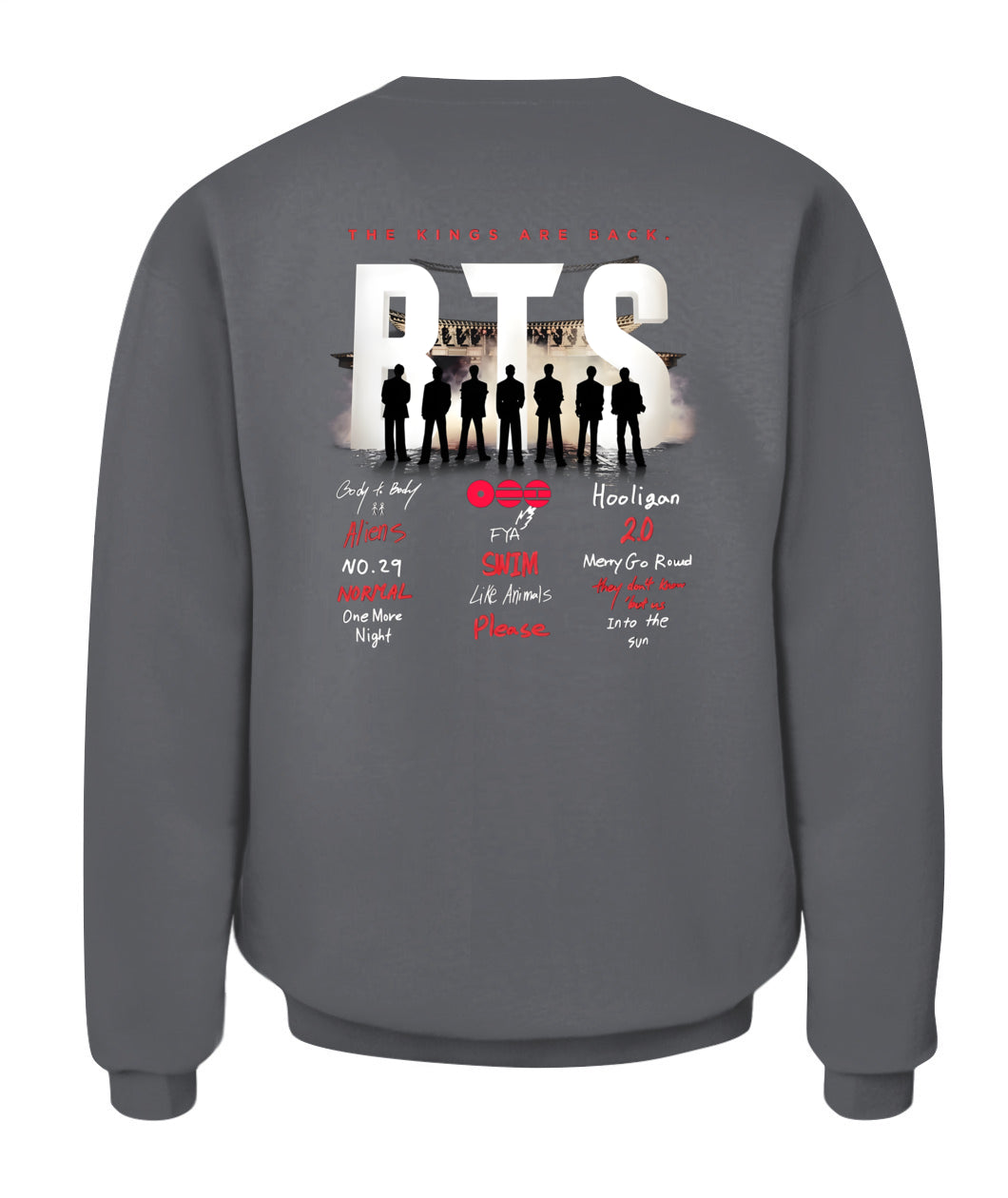 BurgerPrints [Double Sided] Bangtan Arirang Tracklist