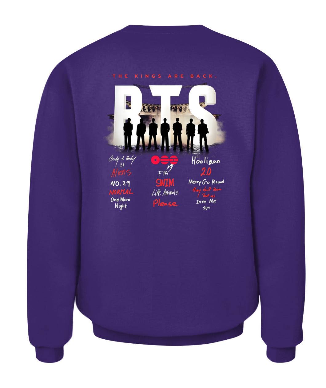 BurgerPrints [Double Sided] Bangtan Arirang Tracklist