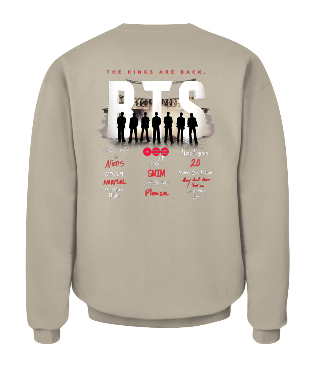 BurgerPrints [Double Sided] Bangtan Arirang Tracklist