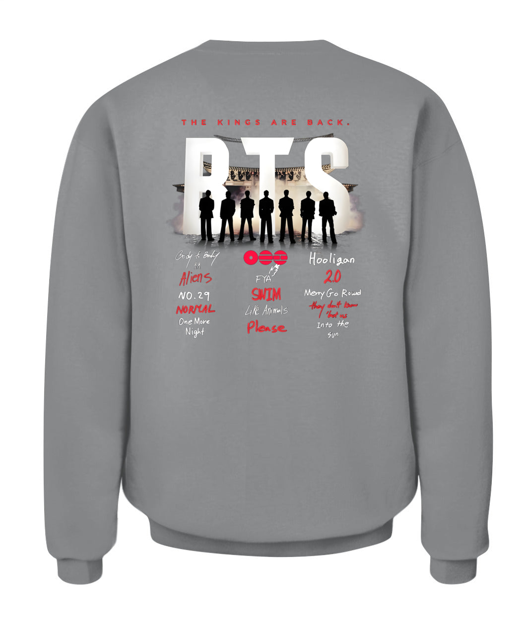 BurgerPrints [Double Sided] Bangtan Arirang Tracklist