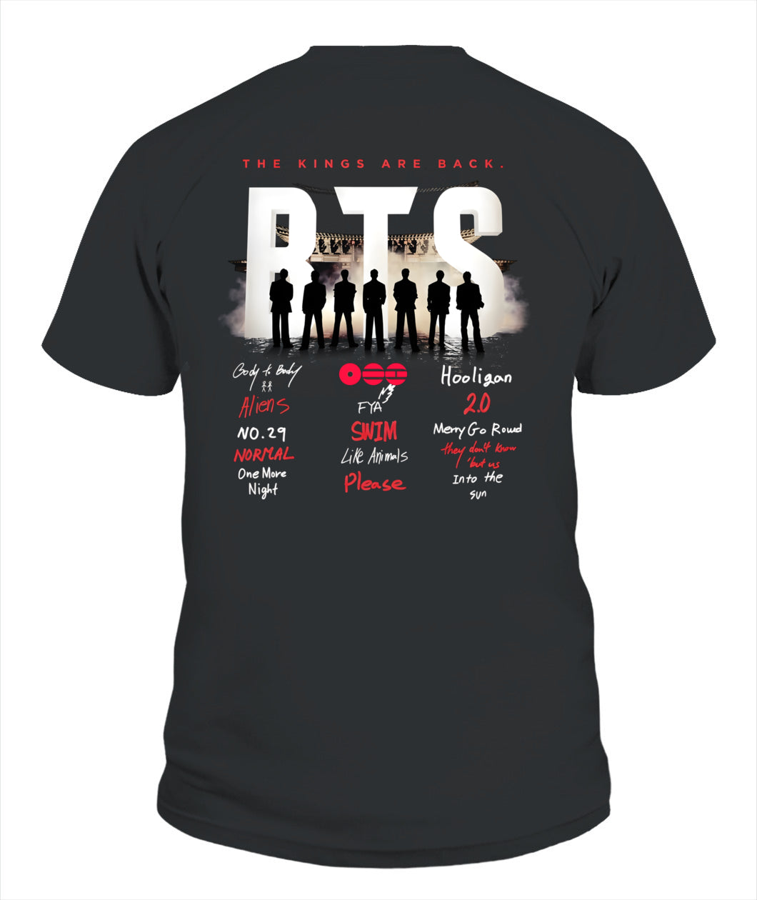BurgerPrints [Double Sided] Bangtan Arirang Tracklist