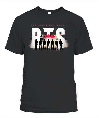 BurgerPrints [Double Sided] Bangtan Arirang Tracklist Unisex T-Shirt Black