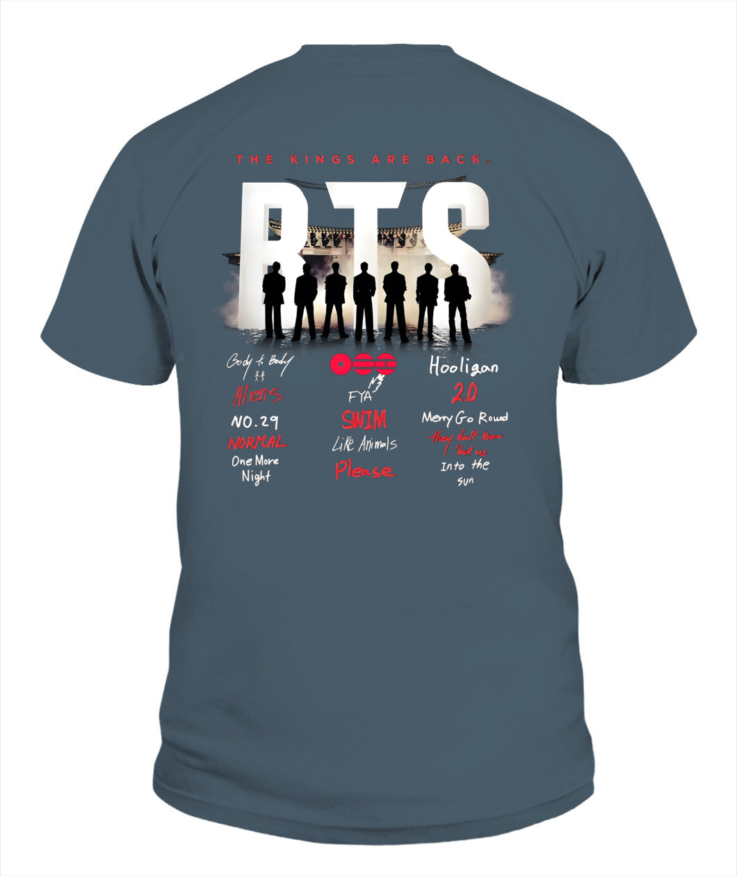BurgerPrints [Double Sided] Bangtan Arirang Tracklist
