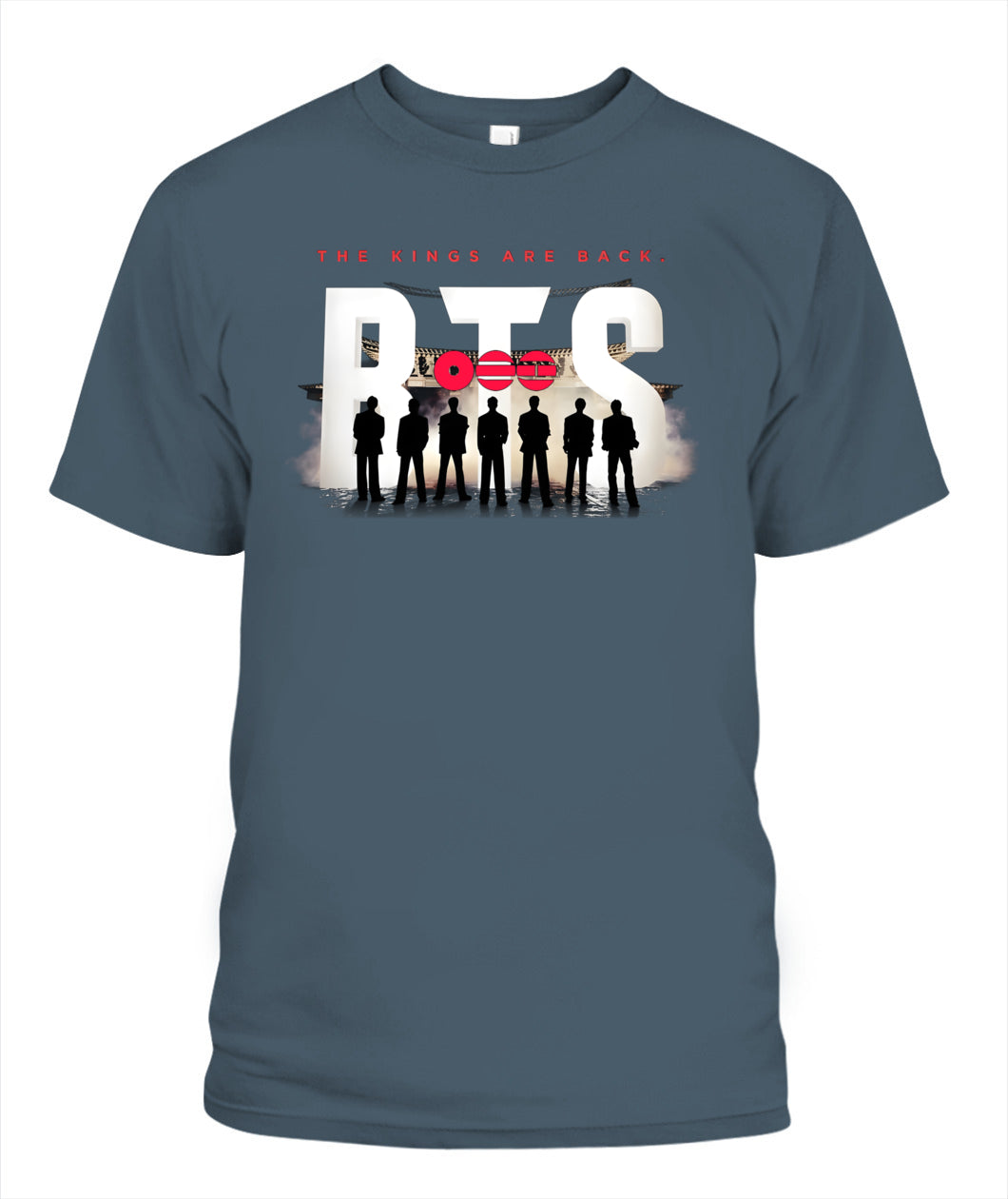 BurgerPrints [Double Sided] Bangtan Arirang Tracklist Unisex T-Shirt Dark Heather