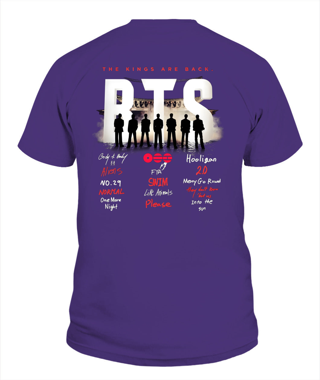 BurgerPrints [Double Sided] Bangtan Arirang Tracklist