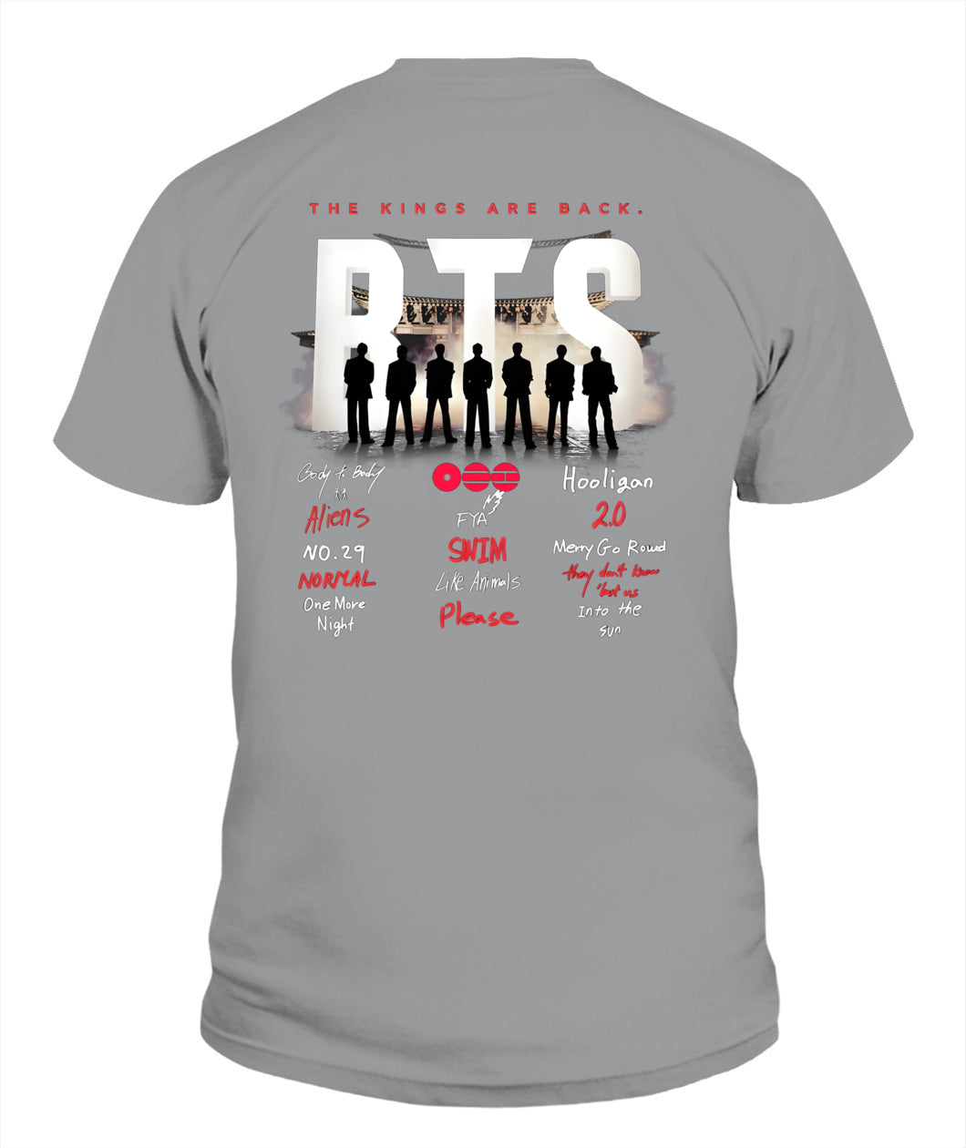 BurgerPrints [Double Sided] Bangtan Arirang Tracklist